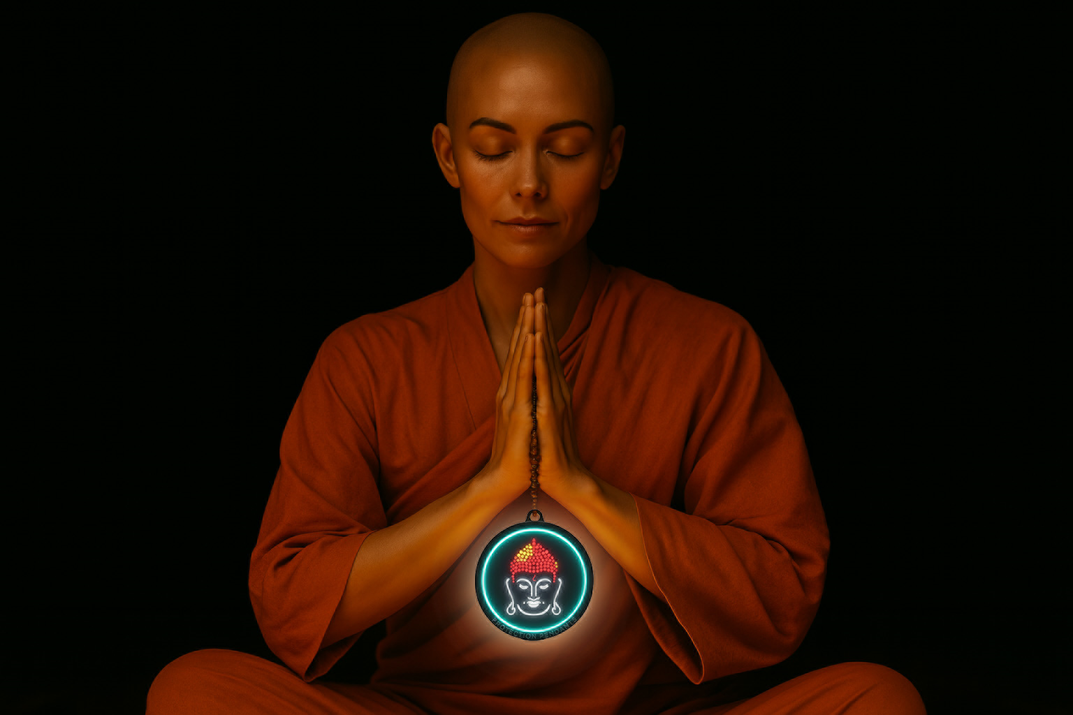 LIGHT OF BUDDHA - LED PROTECTION PENDANTS