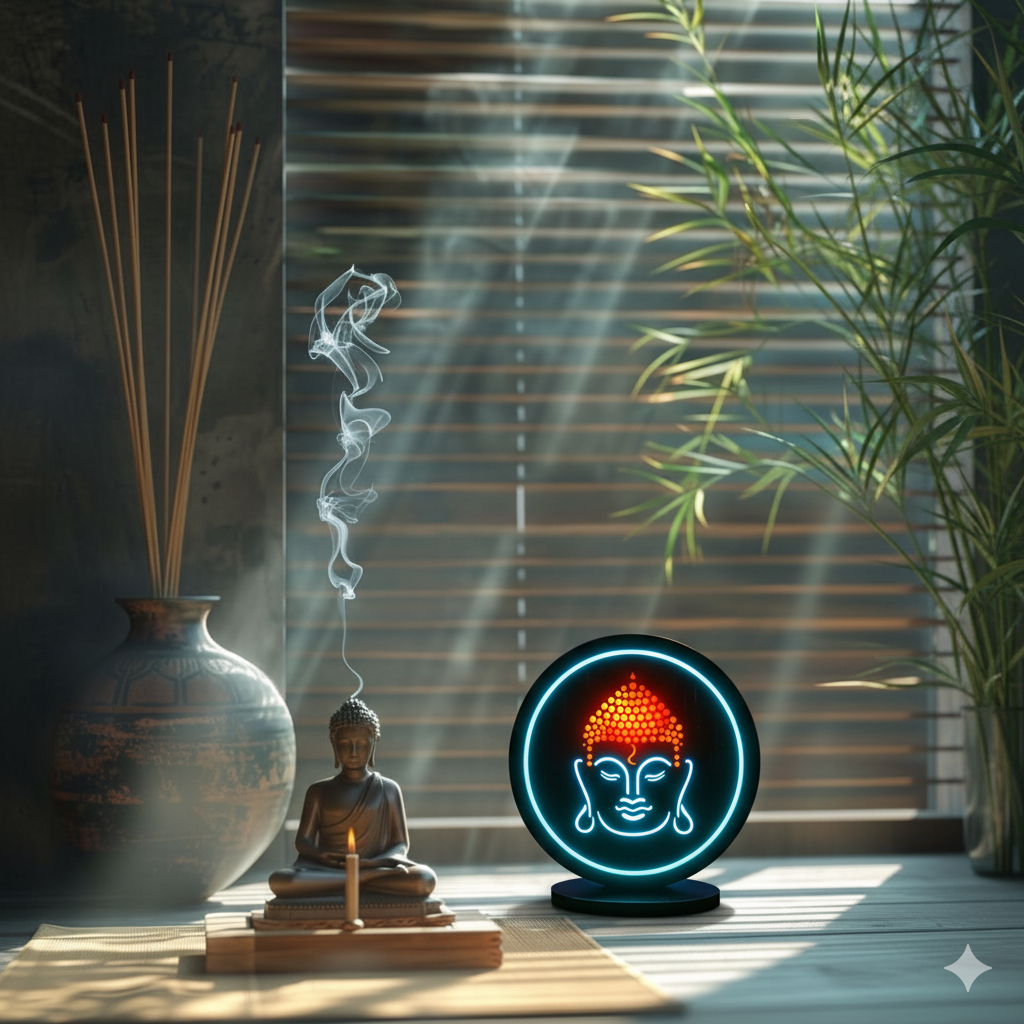 LIGHT OF BUDDHA - LED PROTECTION PENDANTS