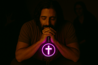 THE CHOSEN CROSS - LED PROTECTION PENDANT