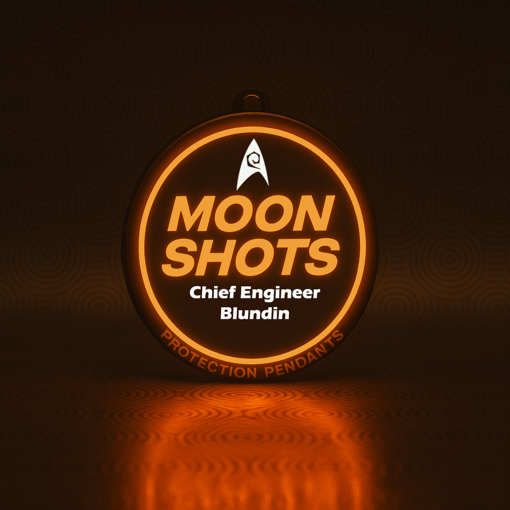 MOONSHOTS CHIEF ENGINEER BLUNDIN- HALO PENDANT