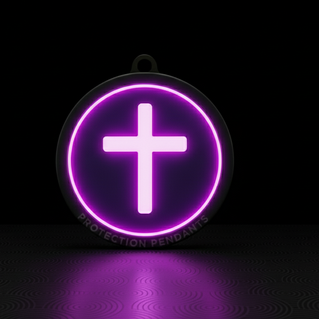 THE CHOSEN CROSS - LED PROTECTION PENDANT