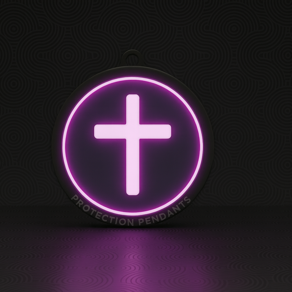 THE CHOSEN CROSS - LED PROTECTION PENDANT