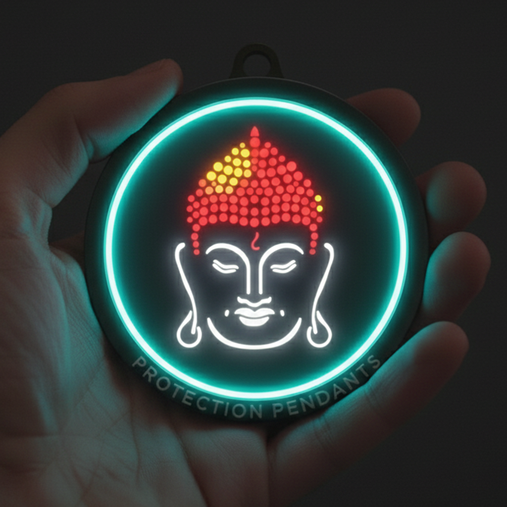 LIGHT OF BUDDHA - LED PROTECTION PENDANTS