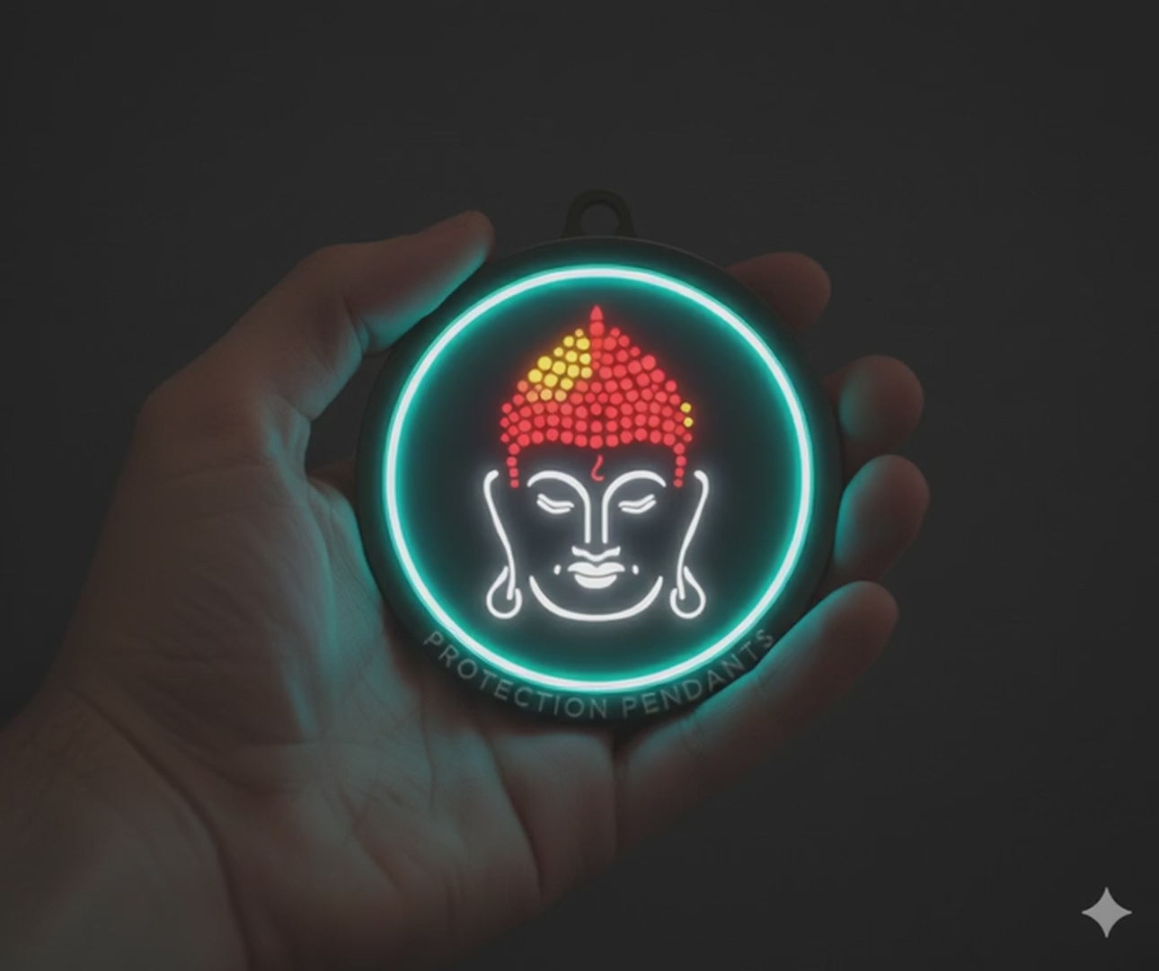 LIGHT OF BUDDHA - LED PROTECTION PENDANTS
